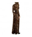 Paris Fashion JCL leopard jumpsuit